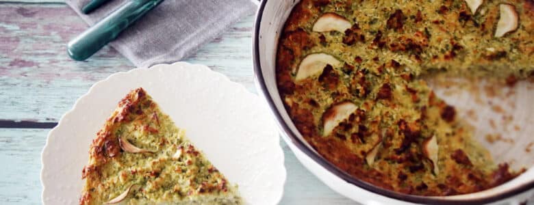 פשטידת קישואים פרווה בעשר דקות