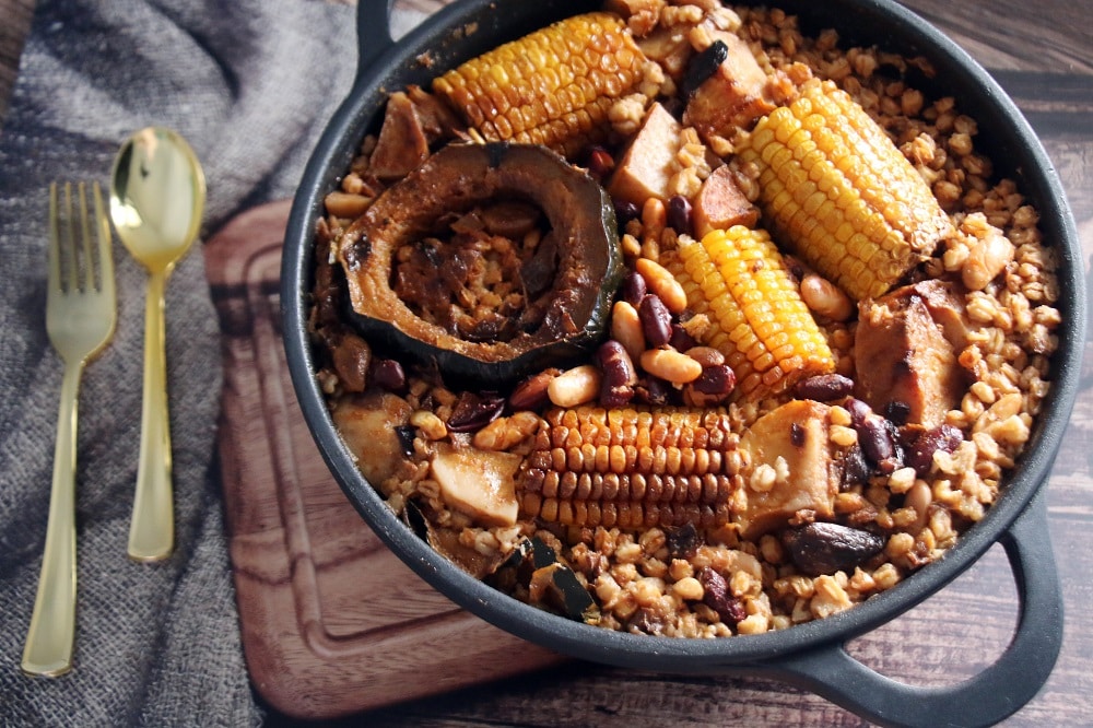 חמין טבעוני הכי טעים שאכלתם