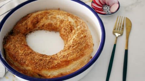 חישוק בורקס גבינה בעשר דקות