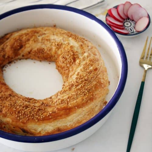 חישוק בורקס גבינה בעשר דקות