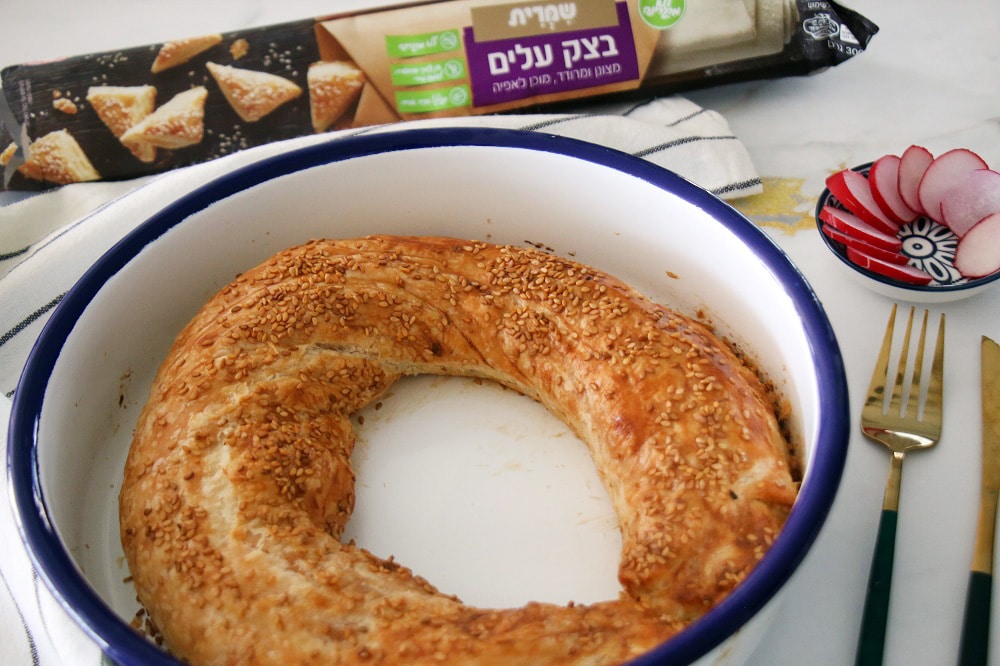 חישוק בורקס גבינה בעשר דקות