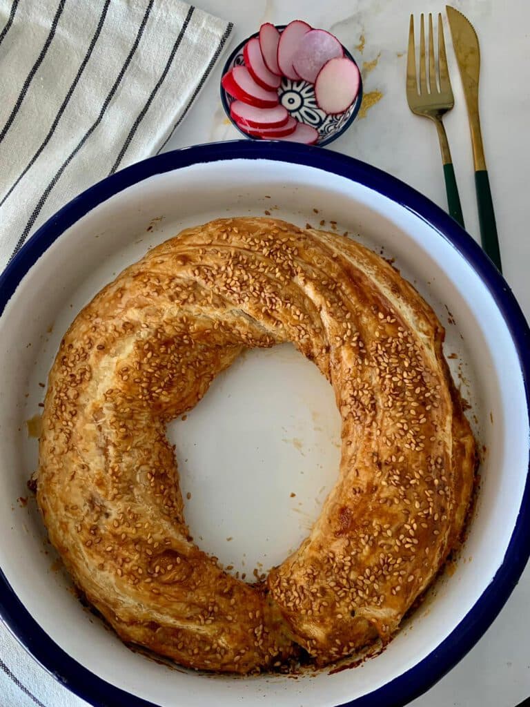 חישוק בורקס גבינה בעשר דקות