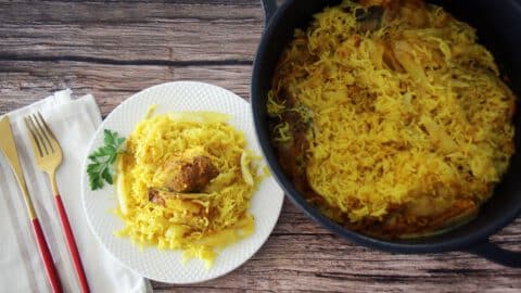 סיאדייה מקלובה דג עם אורז