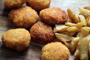 נאגטס שניצל תירס עוף שילדים אוהבים