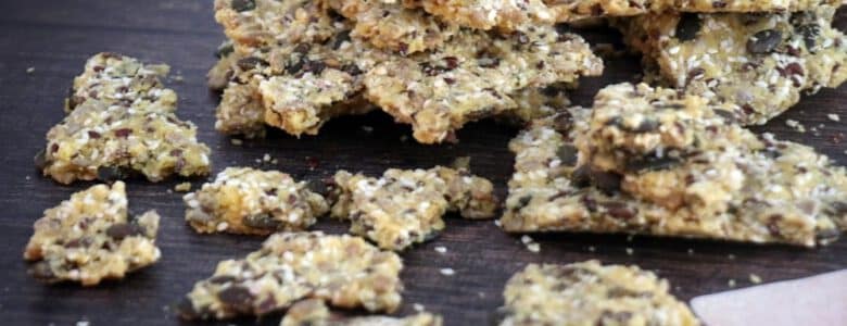 מתכון לקרקרים לפסח ללא גלוטן