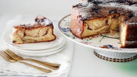 עוגת שיש לפסח גבוהה ורכה