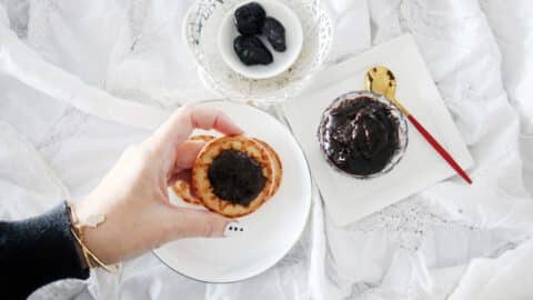 ריבת פובידל משזיפים שחורים מיובשים