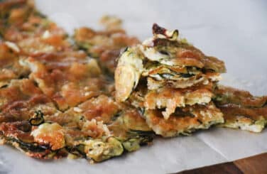 קרפצ'יו זוקיני בתנור בעשר דקות