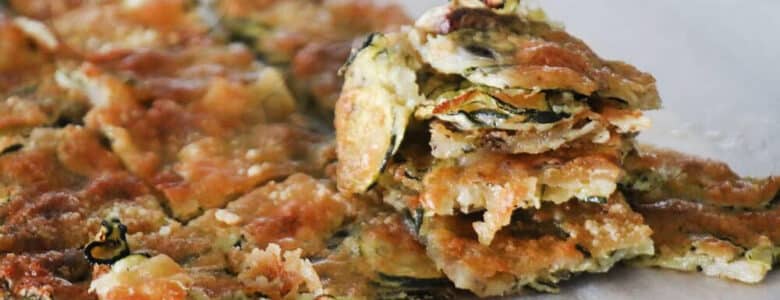 קרפצ'יו זוקיני בתנור בעשר דקות