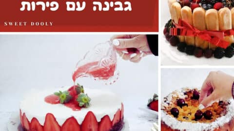 מתכונים לעוגות גבינה עם פירות