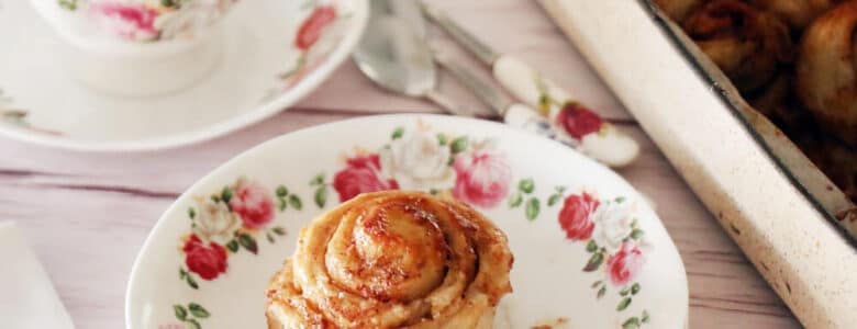 סינבון שבלולי שמרים עם קינמון