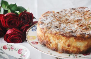 עוגת גבינה פירורים אפויה חלומית