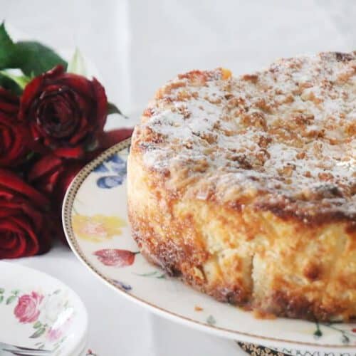 עוגת גבינה פירורים אפויה חלומית