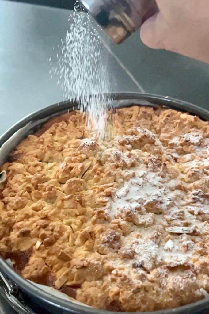 עוגת גבינה פירורים אפויה חלומית