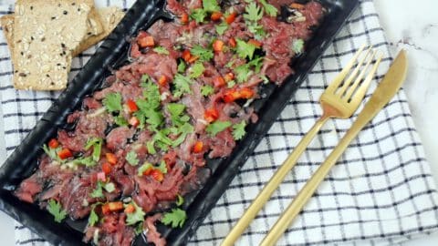 מתכון לקרפצ'יו קלאסי כמו במסעדות