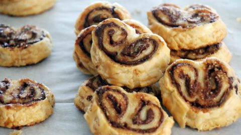 עוגיות אוזני פיל עם שוקולד