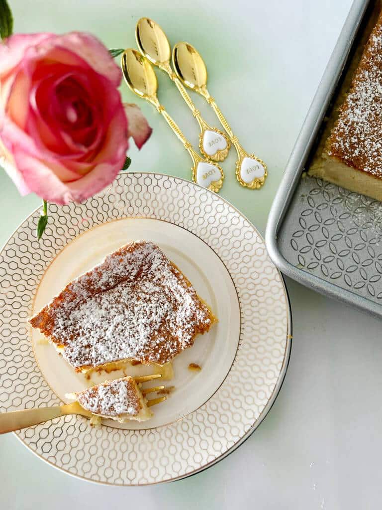 עוגת גבינה אפויה קלילה לקיץ