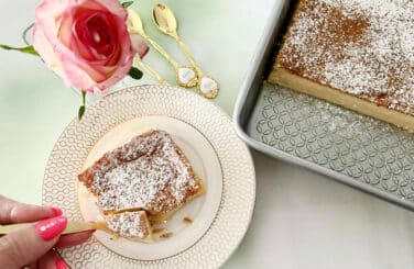 עוגת גבינה אפויה קלילה לקיץ