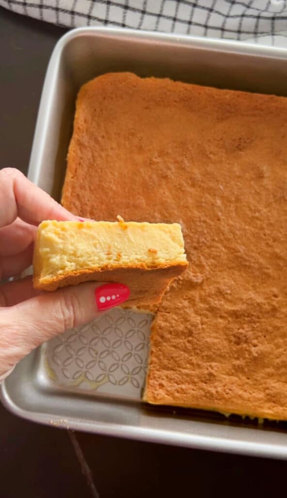 עוגת גבינה אפויה קלילה לקיץ