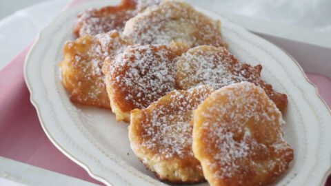 לביבות תפוחי עץ מתוקות לראש השנה