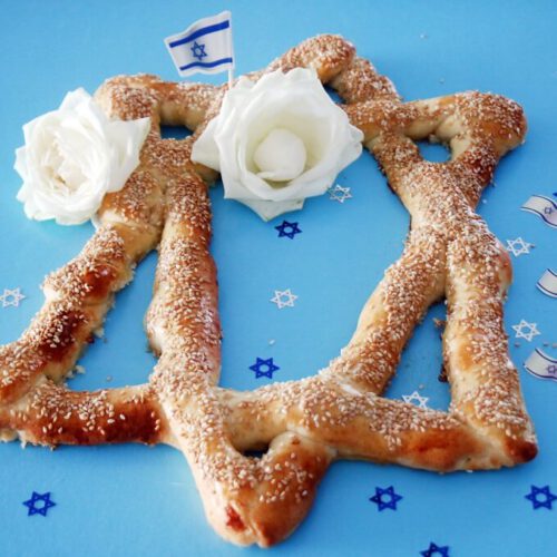 חלת מגן דוד בעשרים דקות