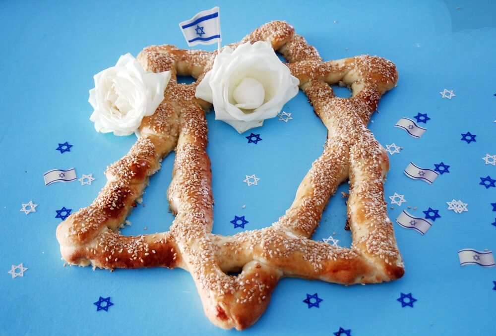 חלת מגן דוד בעשרים דקות