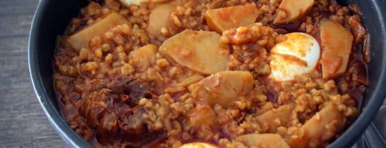 מתכון לחמין חיטה ותפוחי אדמה