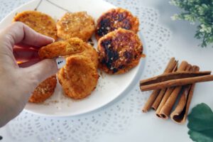 לביבות גזר אפויות בתנור