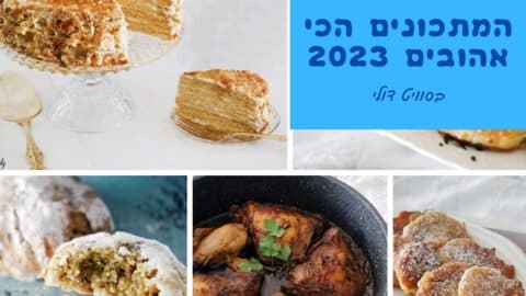 המתכונים שהכי אהבתם 2023