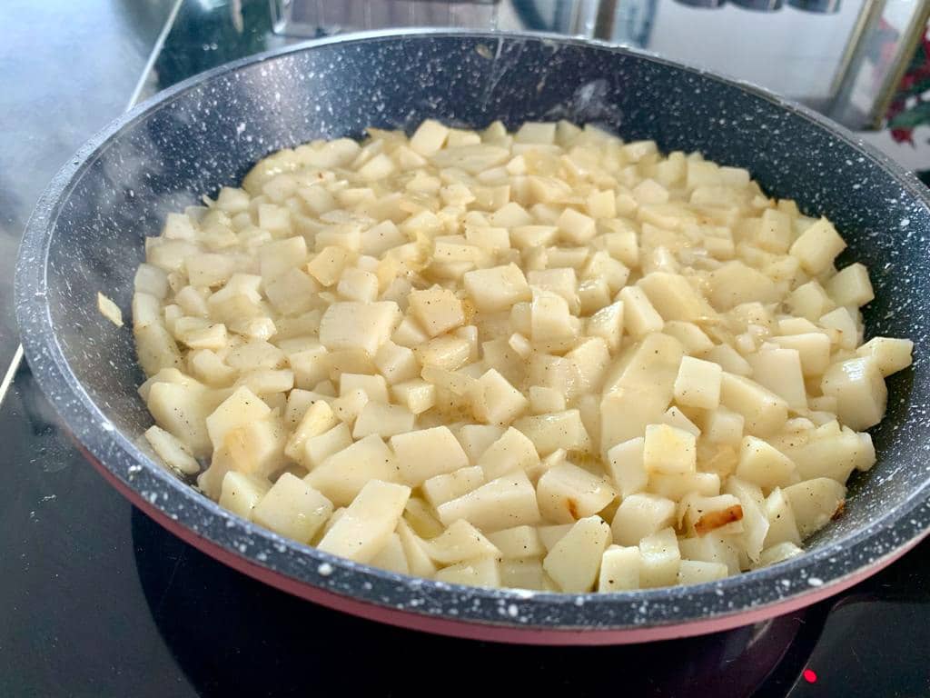 רושטי לביבת תפוחי אדמה במחבת