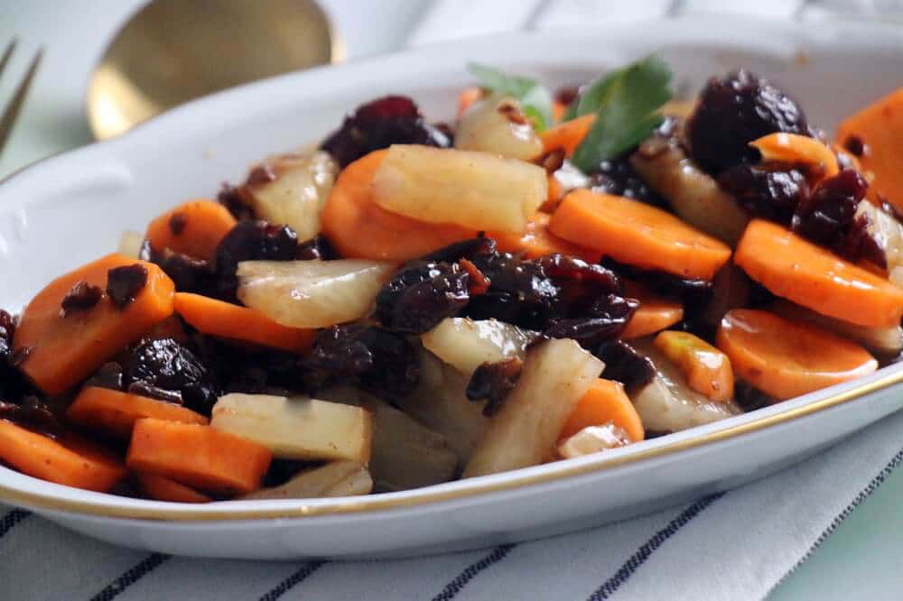 סלט גזר עם אננס בנוסח אסייתי