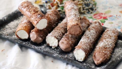 קנלוני מתוק ממולא בעשר דקות