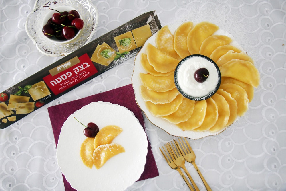 כיסונים גבינה מתוקה בעשר דקות