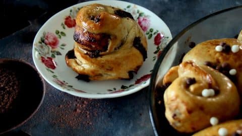לחמניות בריוש ממולאות בשוקולד