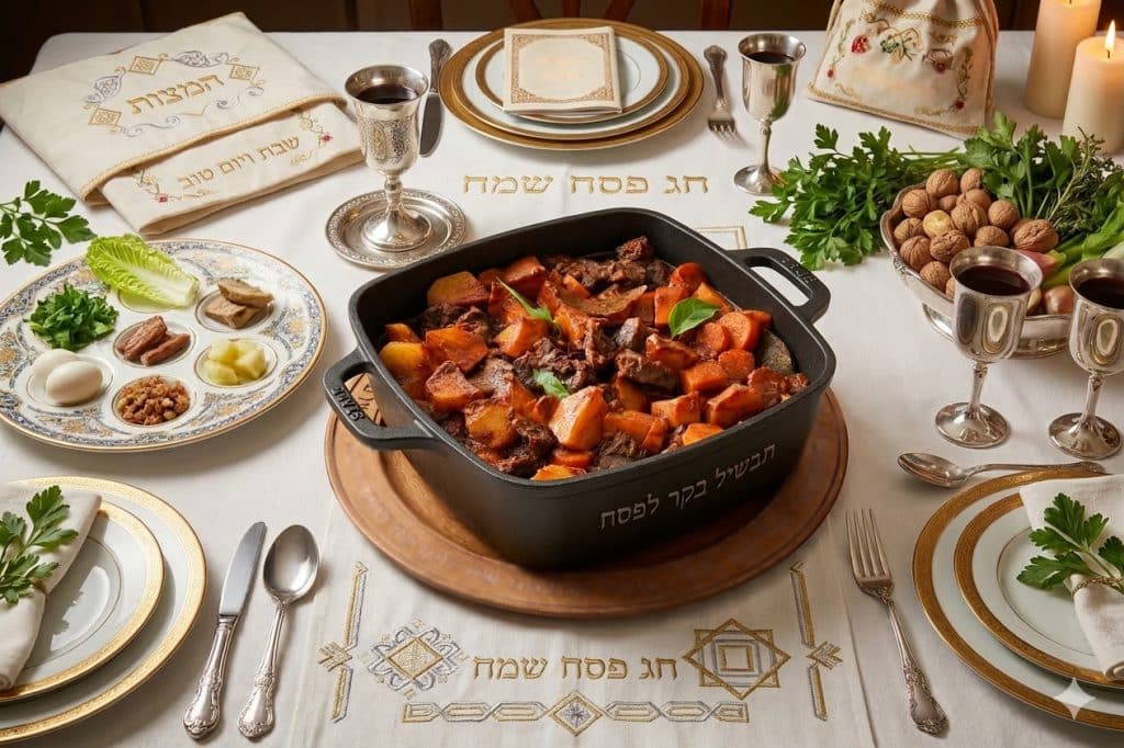 גולש ותפוחי אדמה לשולחן הפסח