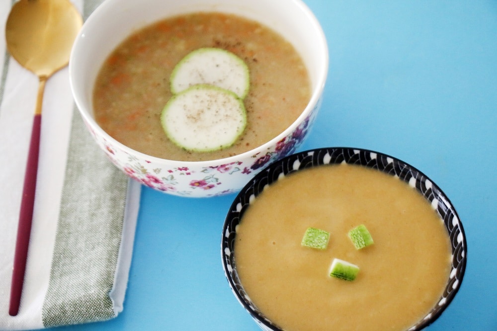 מרק קישואים ללא גלוטן