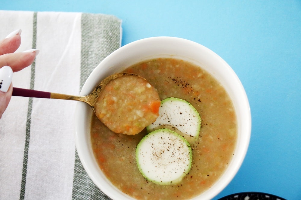 מרק קישואים ללא גלוטן