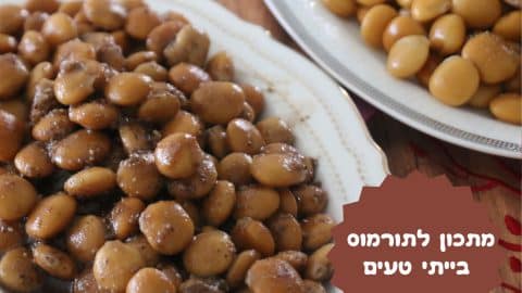 מתכון לתורמוס בייתי טעים