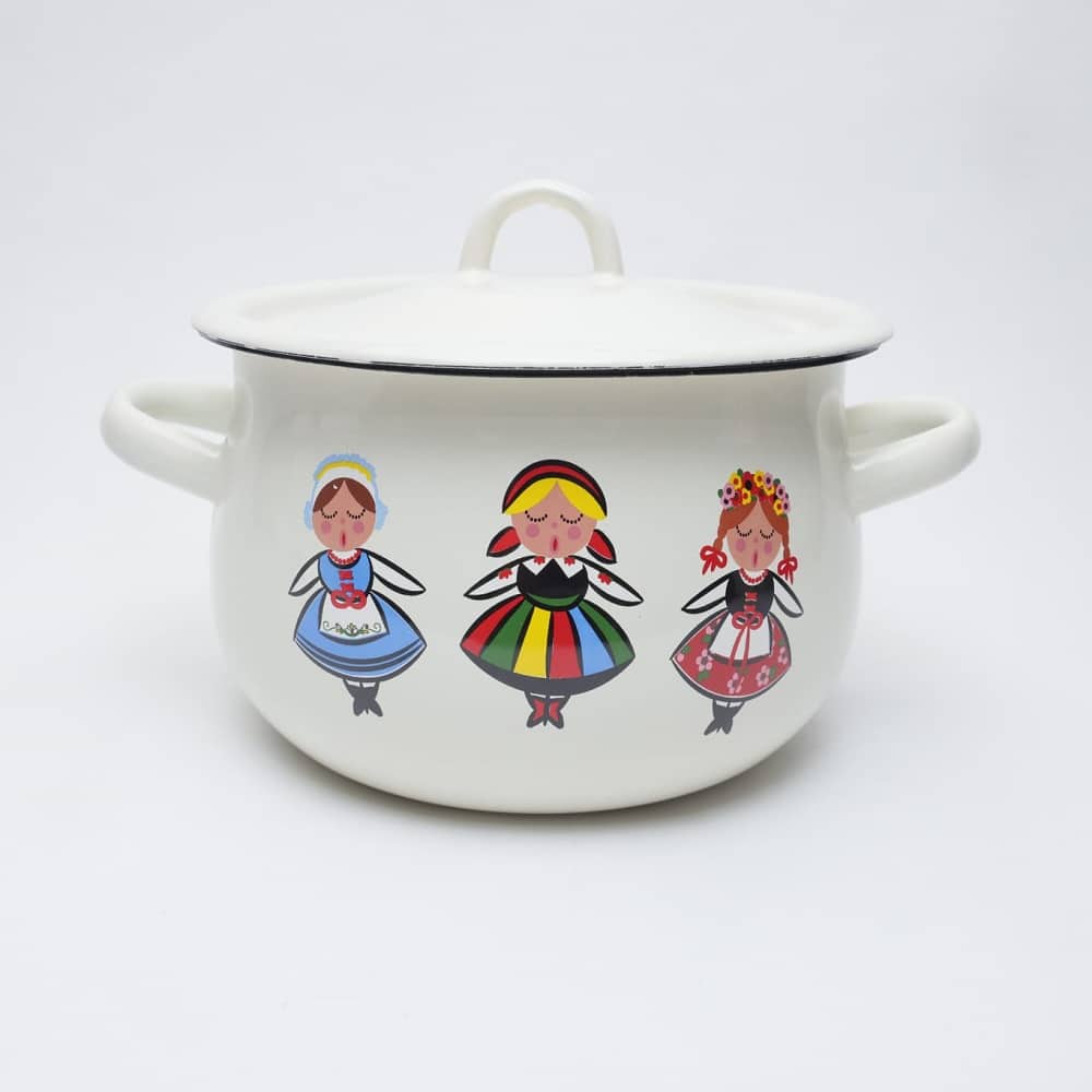 סיר עגול בבושה