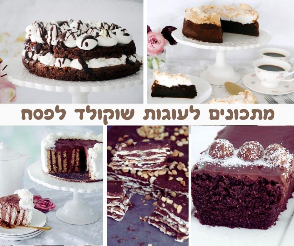 מתכונים לעוגות שוקולד לפסח