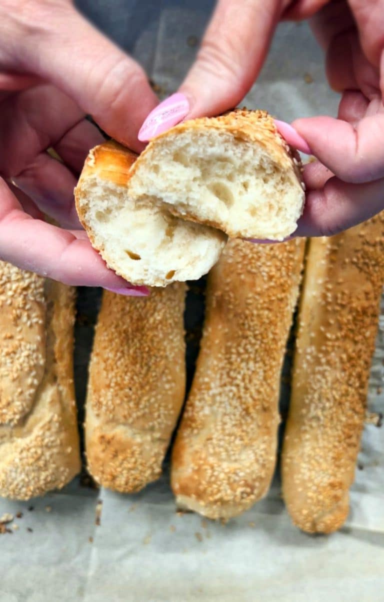 בייגלה ירושלמי ללא לישה בעשר דקות פריך, קרנצ'י מושלם! - סוויט דולי