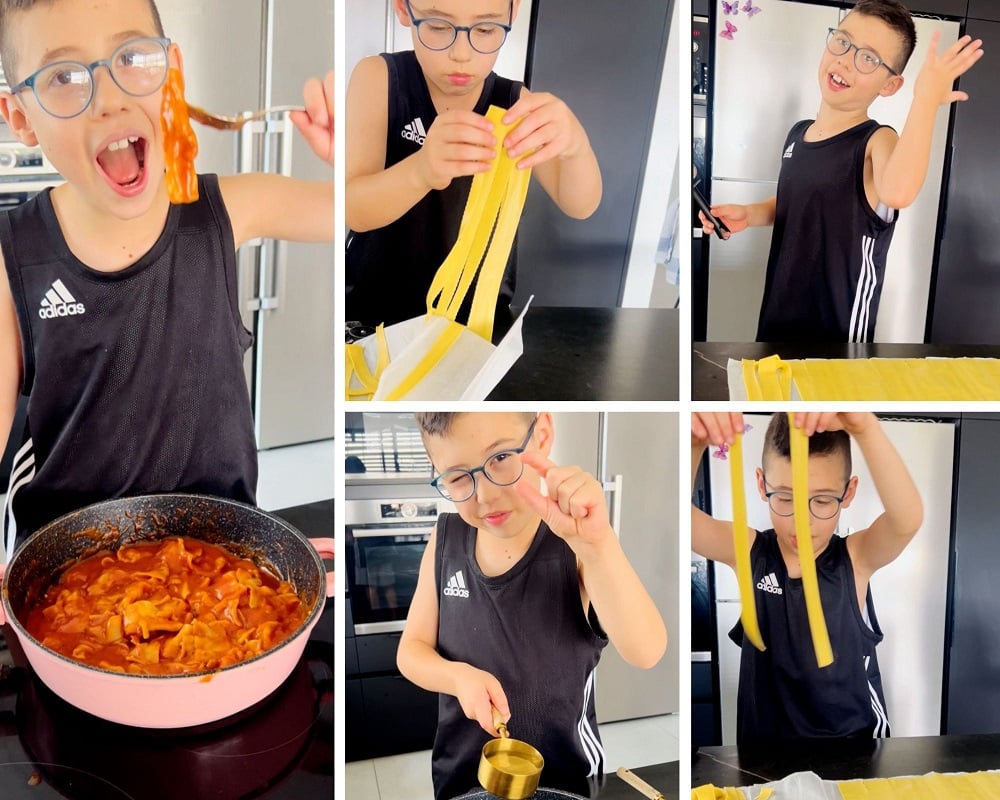 פסטה ברוטב עגבניות שילדים אוהבים