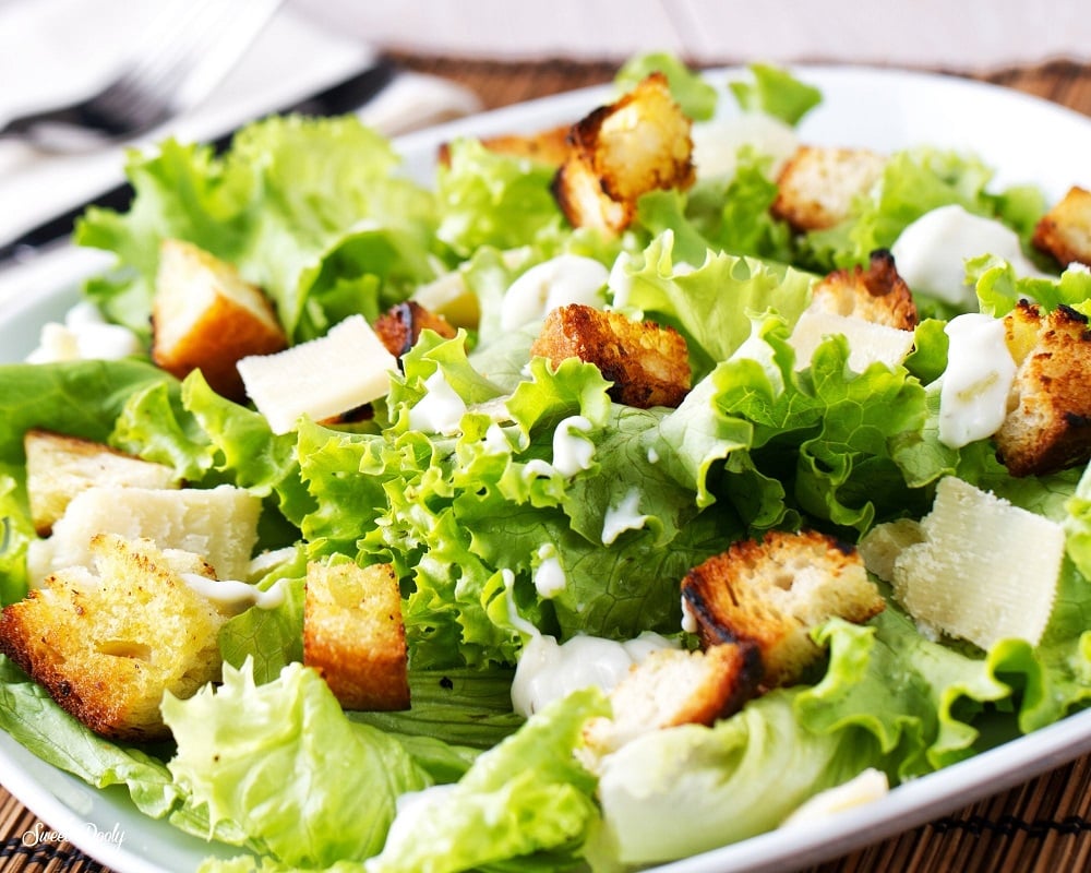 סלט קיסר כמו במסעדות