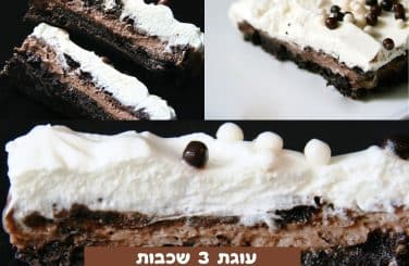 עוגת 3 שכבות מושחתת במיוחד