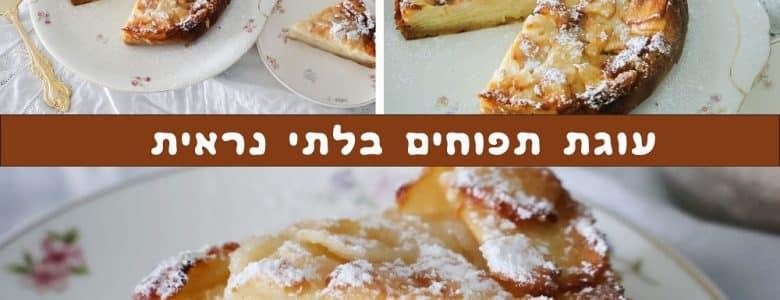 עוגת תפוחים בלתי נראית