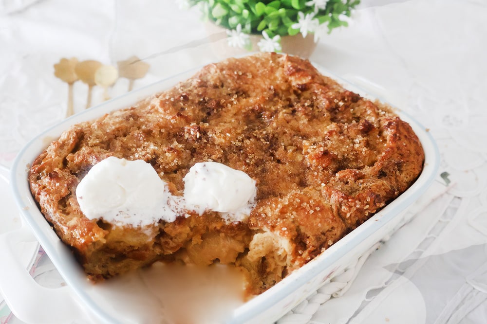 ברד פודינג קינמון וסוכר חלומי