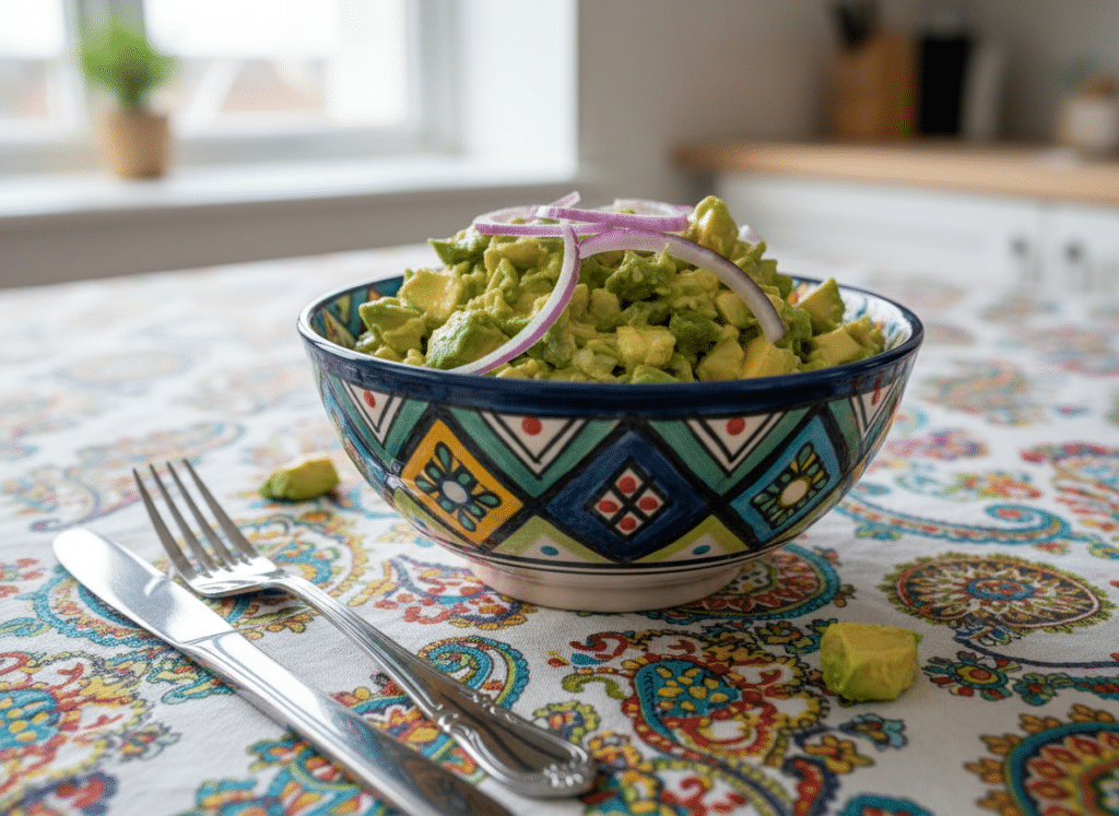 סלט אבוקדו עם יוגורט