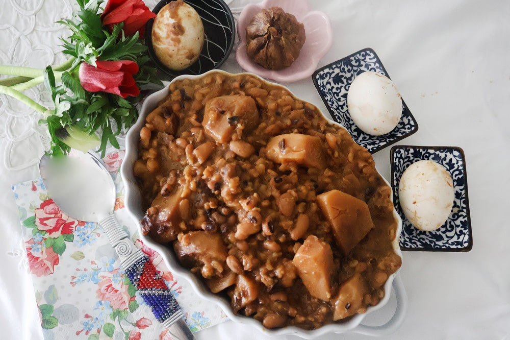 מתכון לחמין עם לוביה