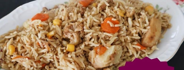 אורז עם ירקות בתנור