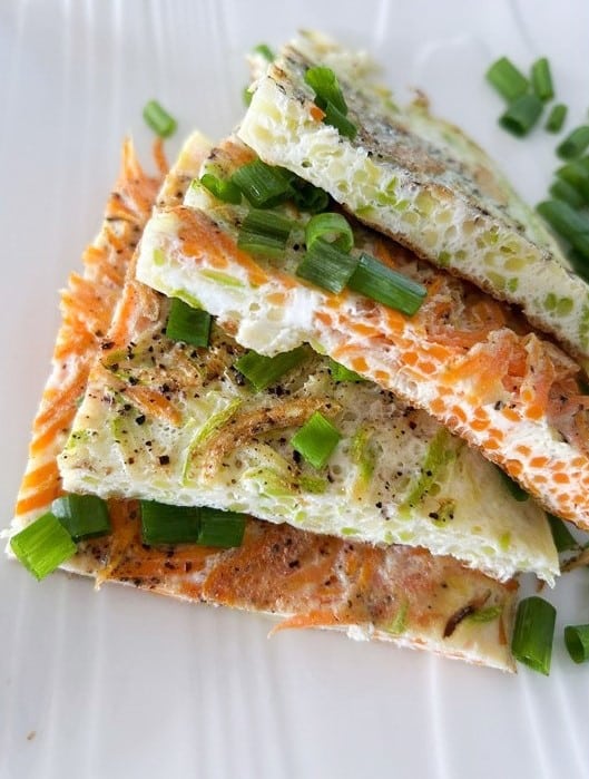 חביתת ירק בשני צבעים ללא גלוטן